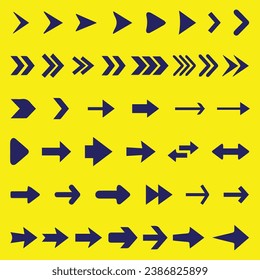 Popular set of arrows Vector