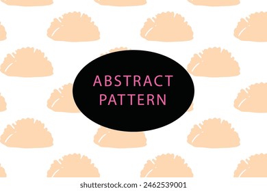 popular snack and chocolate pattern background
