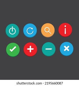 
popular social medial logos and icons collection set