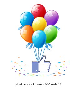 Popular stories in social media. Celebrating the Great Situation.