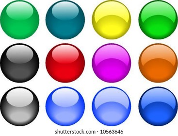 Popular vector buttons