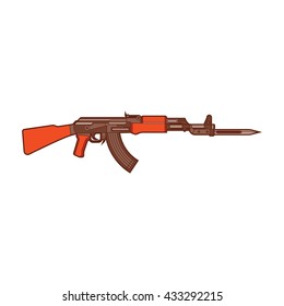 Popular Weapon. Mostly used weapon. 2