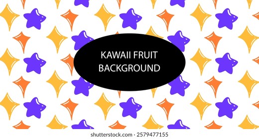 Popular yellow star pattern background. pattern background. vector illustration