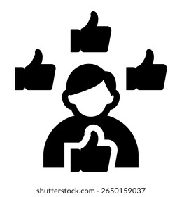 Elemento De Ícone De Popularidade Para Design