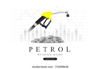 Popularity Oil refinery modern layouts industry. Polygonal style with Gas station technology, graphics future systems development. Infographics strategy program. PictogramÂ for design.