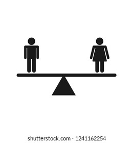 Population icon. Line vector. Isolate on white background.