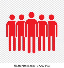 Population People Icon Illustration design