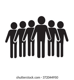 Population People Icon Illustration design