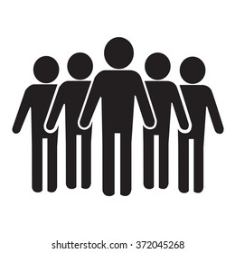 Population People Icon Illustration design