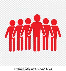 Population People Icon Illustration design