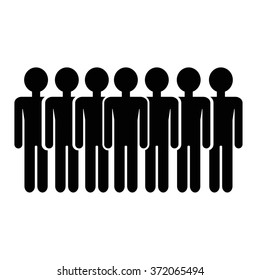 Population People Icon Illustration design 