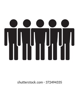 Population People Icon Illustration design