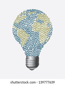 population think over white background vector illustration