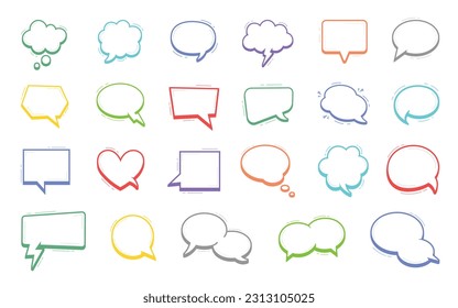 pop-up bubble with text space color full style for design and decoration.
