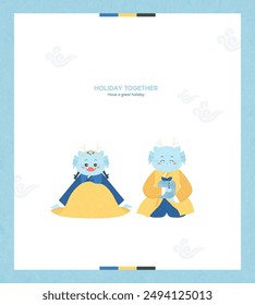 Pop-up illustration about Korean Holiday Chuseok

blue dragon illustration