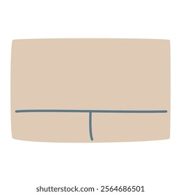 
popup with message icon. design