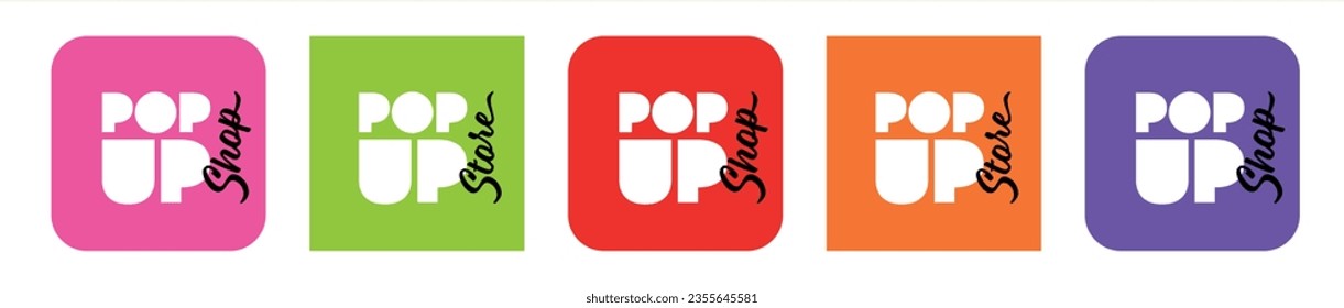 Pop-up shop and Pop-up store