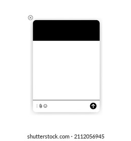 Pop-up window. User help online. Chat bot virtual assistant via messaging. Customer support. Modern blank template vector illustration. EPS 10