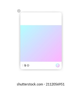 Pop-up window. User help online. Chat bot virtual assistant via messaging. Customer support. Modern blank template vector illustration. EPS 10