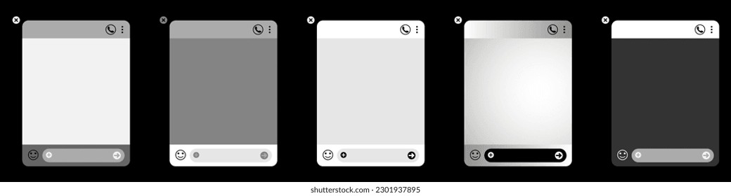 Pop-up window. User help online. Chat bot virtual assistant via messaging. Customer support. Modern blank template vector illustration.