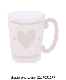 porcelain cup icon isolated style