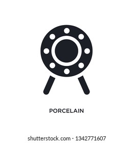 porcelain isolated icon. simple element illustration from museum concept icons. porcelain editable logo sign symbol design on white background. can be use for web and mobile