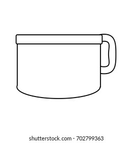 Porcelain mug cup