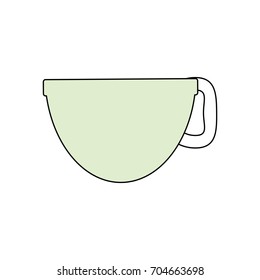 Porcelain mug cup