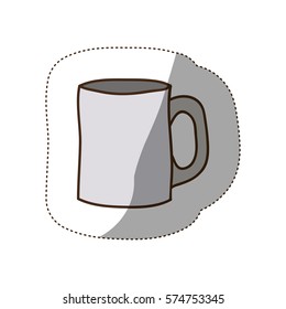 Porcelain mug cup icon vector illustration graphic design