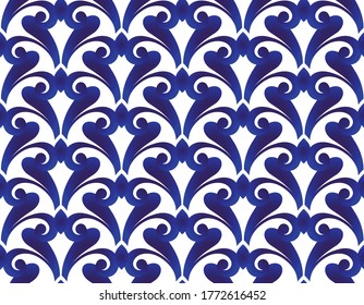 porcelain pattern, ceramic modern seamless design, blue and white pottery background, chinaware decor, ceiling, texture, wall, paper, textile, indigo, textile, batik, beautiful China wallpaper, vector