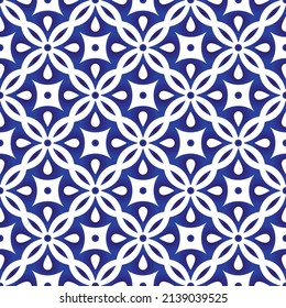 patrón de porcelana, vectorial sin costura cerámica, fondo moderno azul y blanco para el diseño de cintura, cerámica, loza, azulejo, mosaico, textil, azulejos, añil, batik, hermoso, papel de pared de China