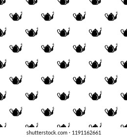 Porcelain teapot icon. Simple illustration of porcelain teapot vector icon for web
