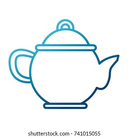 Porcelain teapot utensil