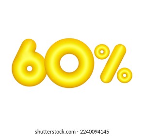 números porcentaje con efecto 3d color amarillo, 10%, 15%, 20%, 25%, 30%, 35%, 40%, 45%, 50%, 55%, 60%, 65%, 70%, 75%, 80%, 85%, 90%, 95%.