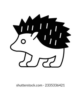 Porcupine Vector icon which can easily modify or edit

