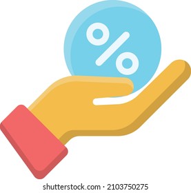 porfit Vector illustration on a transparent background.Premium quality symmbols.Vector line flat icon for concept and graphic design.
