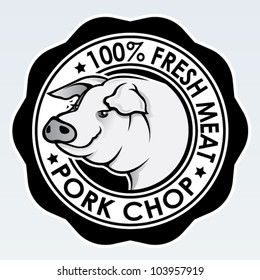 Pork Chop, 100% Fresh Meat Seal