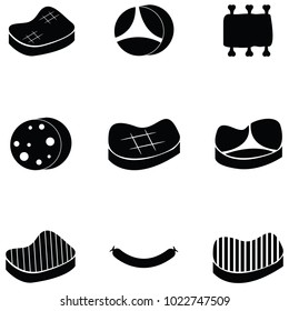 pork icon set