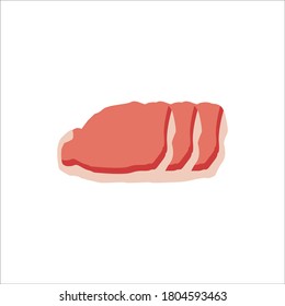 signo vectorial de diseño de logotipo porcino