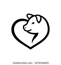 Pork love sign