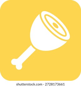 Design-Illustration für Schweinefleisch-Vektorsymbol