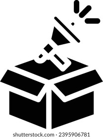Poromotorsymbol für einzelne Vektorlinien