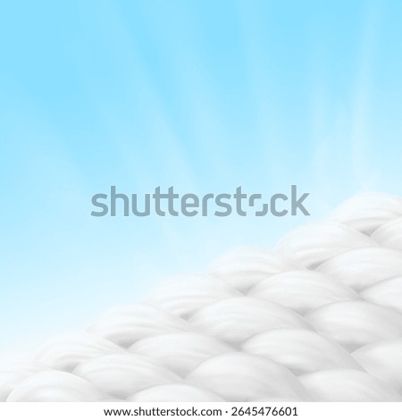 Porous material with arrows for presentation breathable materials or cleaning detergents. Vector illustration. Ready for use in your infographic, presentation. EPS10.