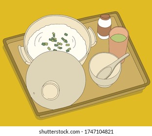 PORRIDGE DRAWING WITH DIGITAL DRAWING
