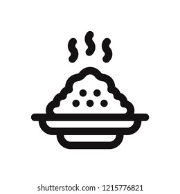 Porridge vector icon