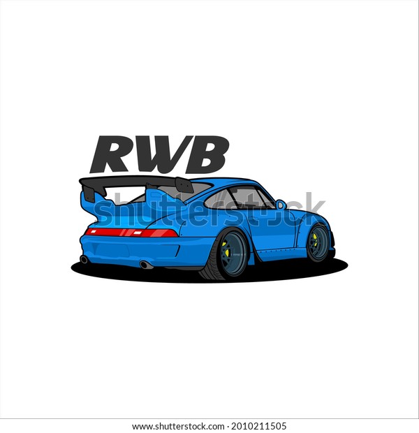 Porsche RWB edition Blue
Color editable