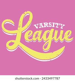 PORSTER COLLEGE VARSITY LEAGUE DEPORT