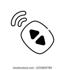 Port Forwarding vector icon stock illustration