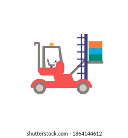 Port Loader icon. Simple element from port collection. Creative Port Loader icon for web design, templates, infographics and more