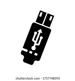 port usb  icon or logo isolated sign symbol vector illustration - high quality black style vector icons
